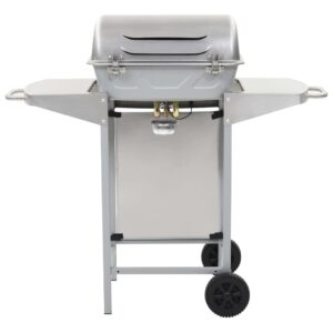 vidaXL Gas BBQ Grill Stainless Steel