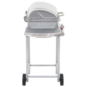 vidaXL Gas BBQ Grill Stainless Steel
