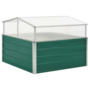 vidaXL Greenhouse 100x100x85cm Steel