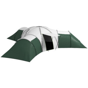 Outsunny 6-9 Man Tent w/ 3 Bedrooms