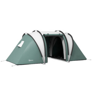 Outsunny 2 Bedroom Camping Tent 4-5 Person