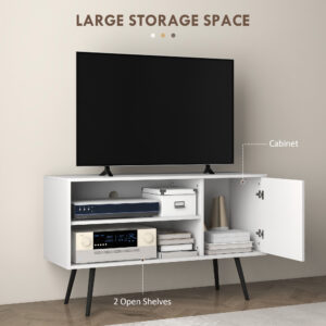 Homcom TV Unit for 50" TVs White