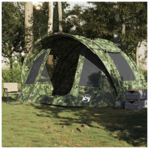 vidaXL 2-Person Fishing Tent Camouflage