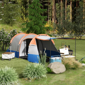 Outsunny 2-3 Man Tunnel Tent