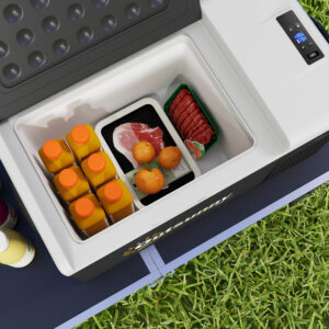 Outsunny 16L Car Fridge Freezer 12/24V DC