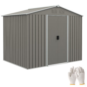 Outsunny 8 x 6ft Garden Storage Shed