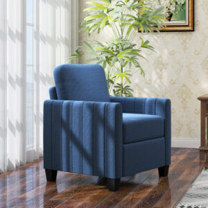 Homcom Accent Chair w/ Spring Cushion