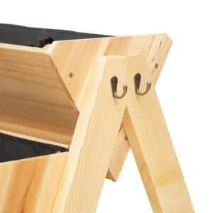 Outsunny 3 Tier Wooden Plant Stand