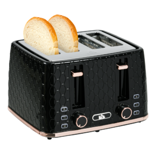 HOMCOM Toaster 4 Slice With 7 Browning Levels
