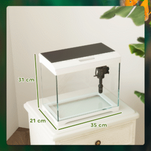 PawHut 17L Glass Fish Tank with Filter PawHut 17L Glass Fish Tank with Filter