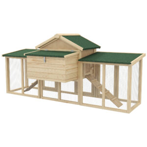 Pawhut Wooden Chicken Coop