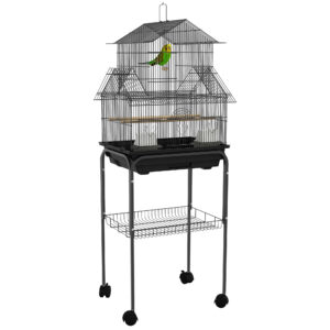 PawHut Bird Cage Small With Perch