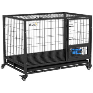 PawHut 43" Heavy Duty Dog Crate