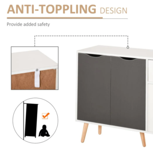 Homcom Sideboard w/ Two Drawers