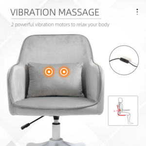 Vinsetto Office Chair w/ Vibration Massage