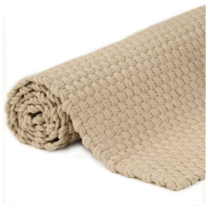 vidaXL Rug Rectangular Heavy Cotton