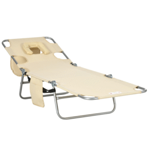 Outsunny Patio Foldable Sun Lounger