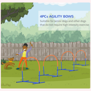 PawHut Dog Agility Training Equipment
