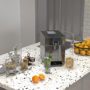 Homcom Ice Maker Machine Black