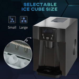 Homcom Ice Maker Machine Black