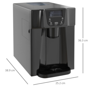 Homcom Ice Maker Machine Black