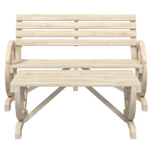 vidaXL 2pc Garden Lounge Set Fir Wood