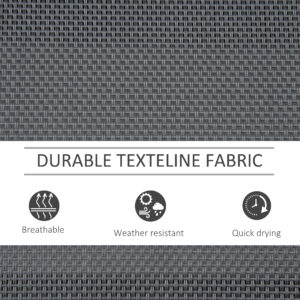 Outsunny 3-Seater Glider Rocking Chair