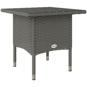 Outsunny PE Rattan Outdoor Coffee Table