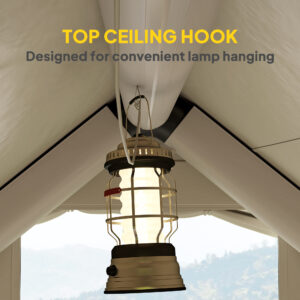 Outsunny 2-4 Person Inflatable Camping Tent