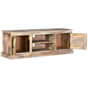 vidaXL TV Cabinet Solid Mango Wood