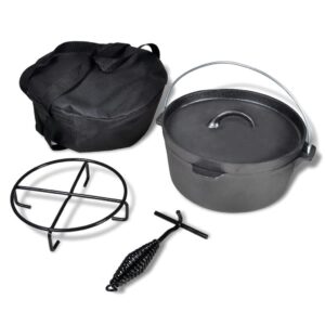 vidaXL Dutch Oven 4.2L including Accessories