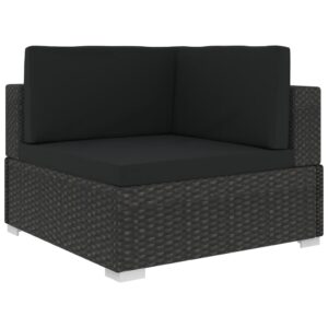 vidaXL 6pc Sofa Set w/ Cushions