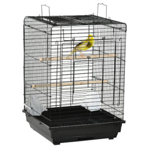 PawHut 59cm Bird Cage With Openable Top
