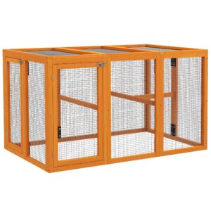 PawHut Wooden Chicken Coop