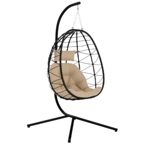 Outsunny Egg-Shaped Chair w/ Cushion