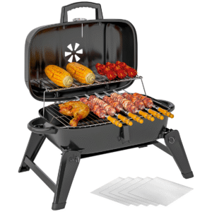 Outsunny Folding Charcoal Barbecue Grill
