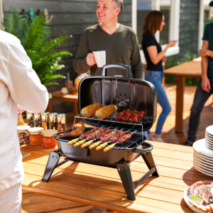 Outsunny Folding Charcoal Barbecue Grill