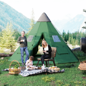 Outsunny 6-7 Person Tent with Carrying Bag - Image 1 of 7