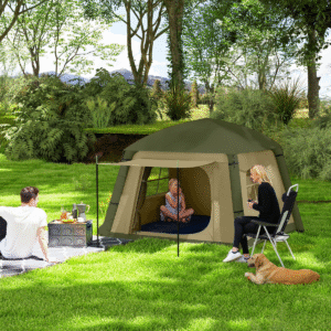 Outsunny Inflatable Camping Tent