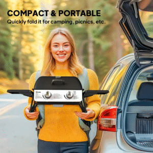 Outsunny Portable Tabletop Gas Barbecue - Image 2 of 7