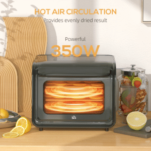 Homcom Food Dehydrator w/ 6 s/s Trays