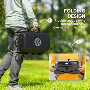 Outsunny Folding Charcoal Barbecue Grill