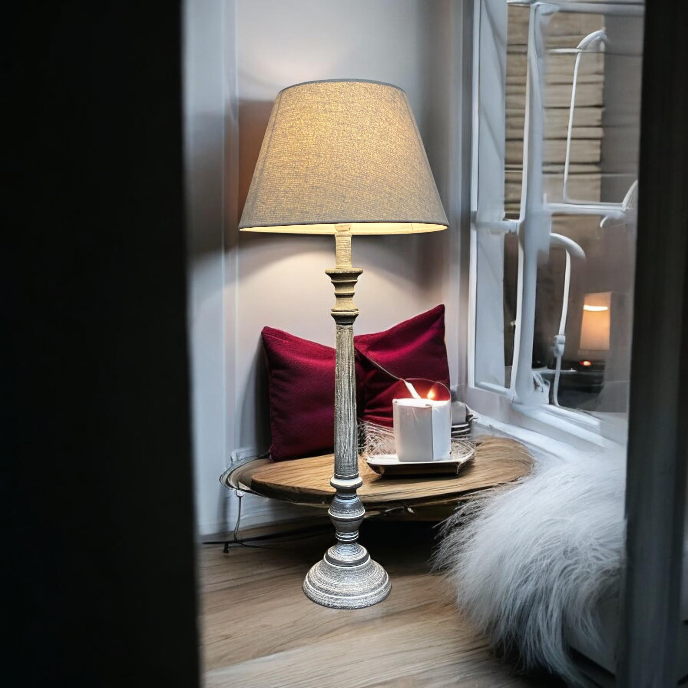 MSL 60cm Traditional Lamp and Shade MSL 60cm Traditional Lamp and Shade