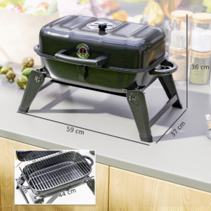 Outsunny Folding Charcoal Barbecue Grill