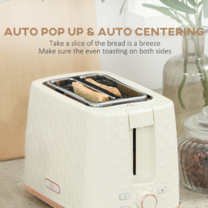 Homcom Kettle and 2 Slice Toaster Set