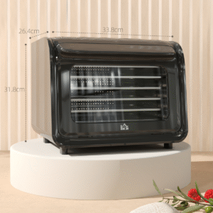 Homcom Food Dehydrator w/ 6 s/s Trays