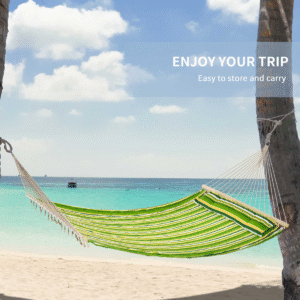 Outsunny Double Hammock Swing Bed