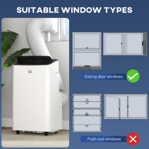 Homcom 12,000 BTU Portable Air Conditioner