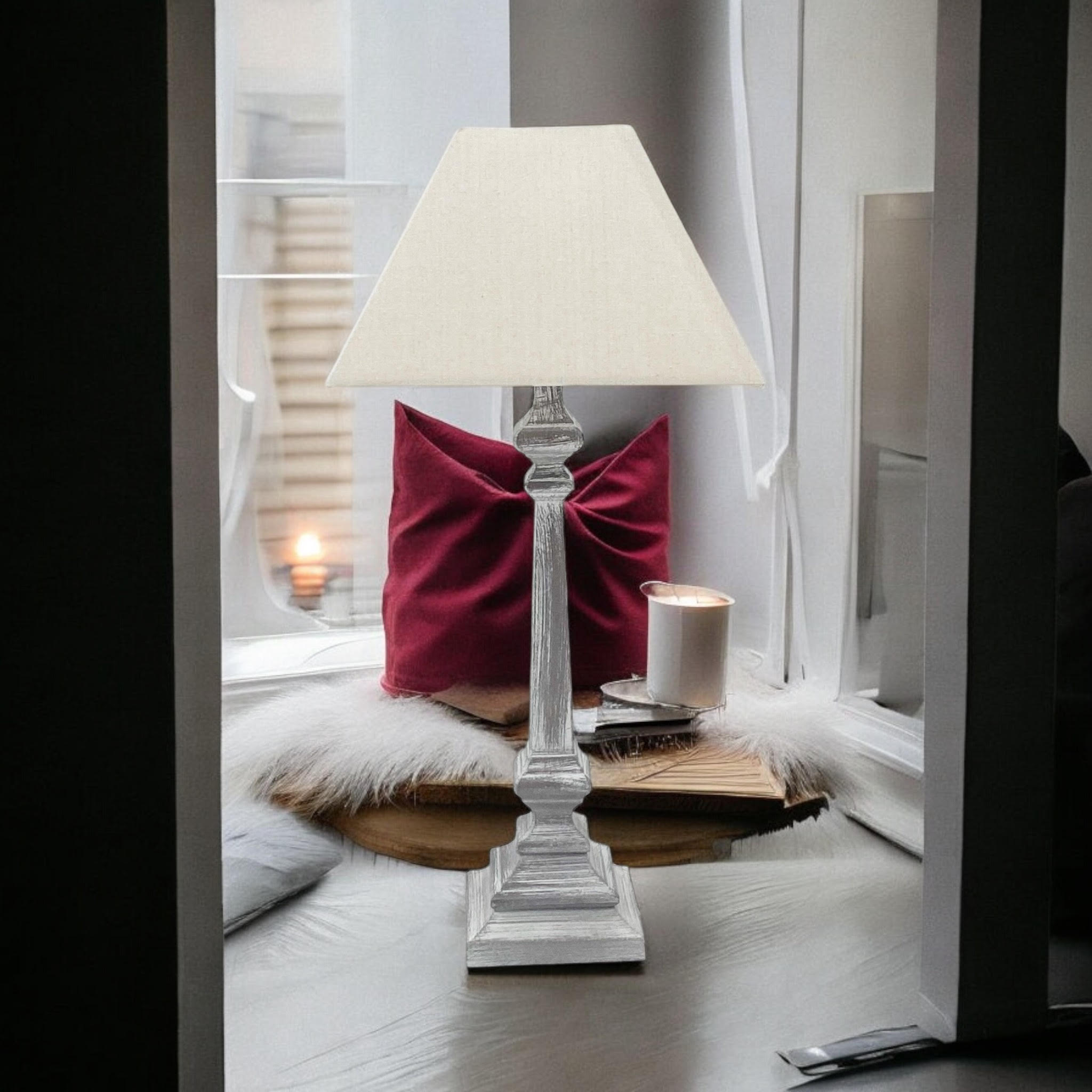 MSL 45cm Traditional Lamp and Shade MSL 45cm Traditional Lamp and Shade