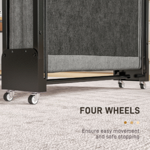 Homcom Single Folding Bed with Mattress - Image 7 of 8